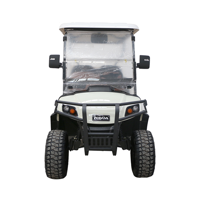 Chariot de golf électrique pour 4 personnes avec batterie au lithium LiFePO4 51,2 V 105 Ah