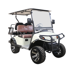 Nouveau design chariot de golf électrique 4 places chariot de golf tout-terrain avec batterie au lithium